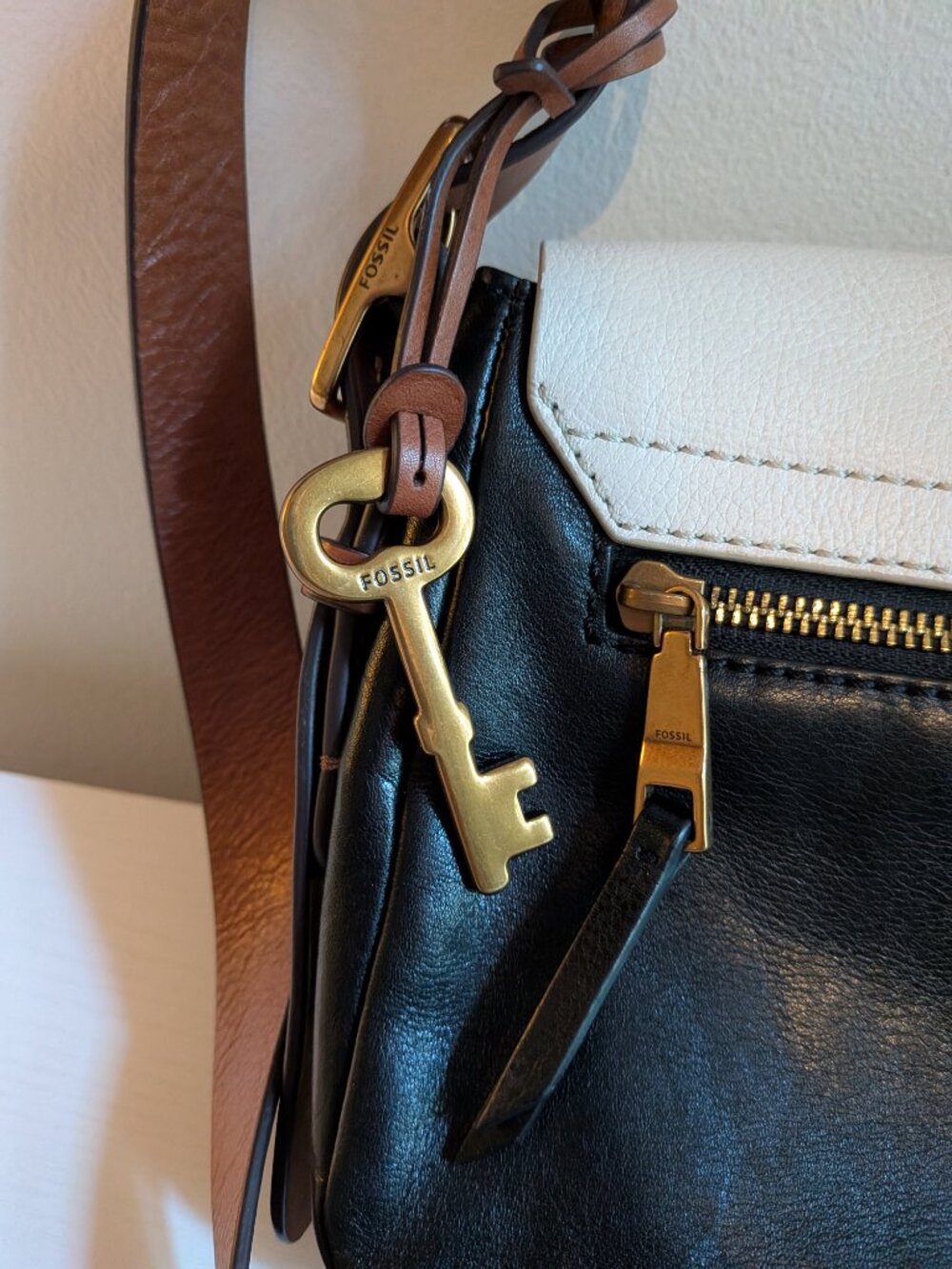 Fossil Leather Haper Crossbody bag - Picture 11 of 12